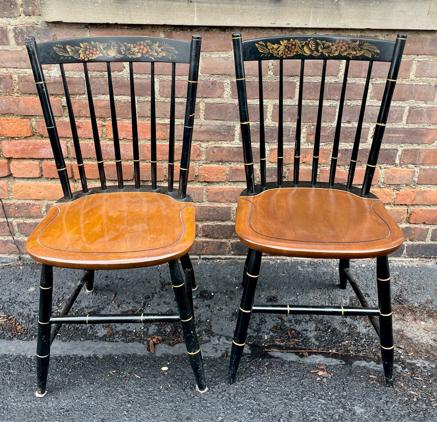 Hitchcock Farmhouse Chairs - set of 2 