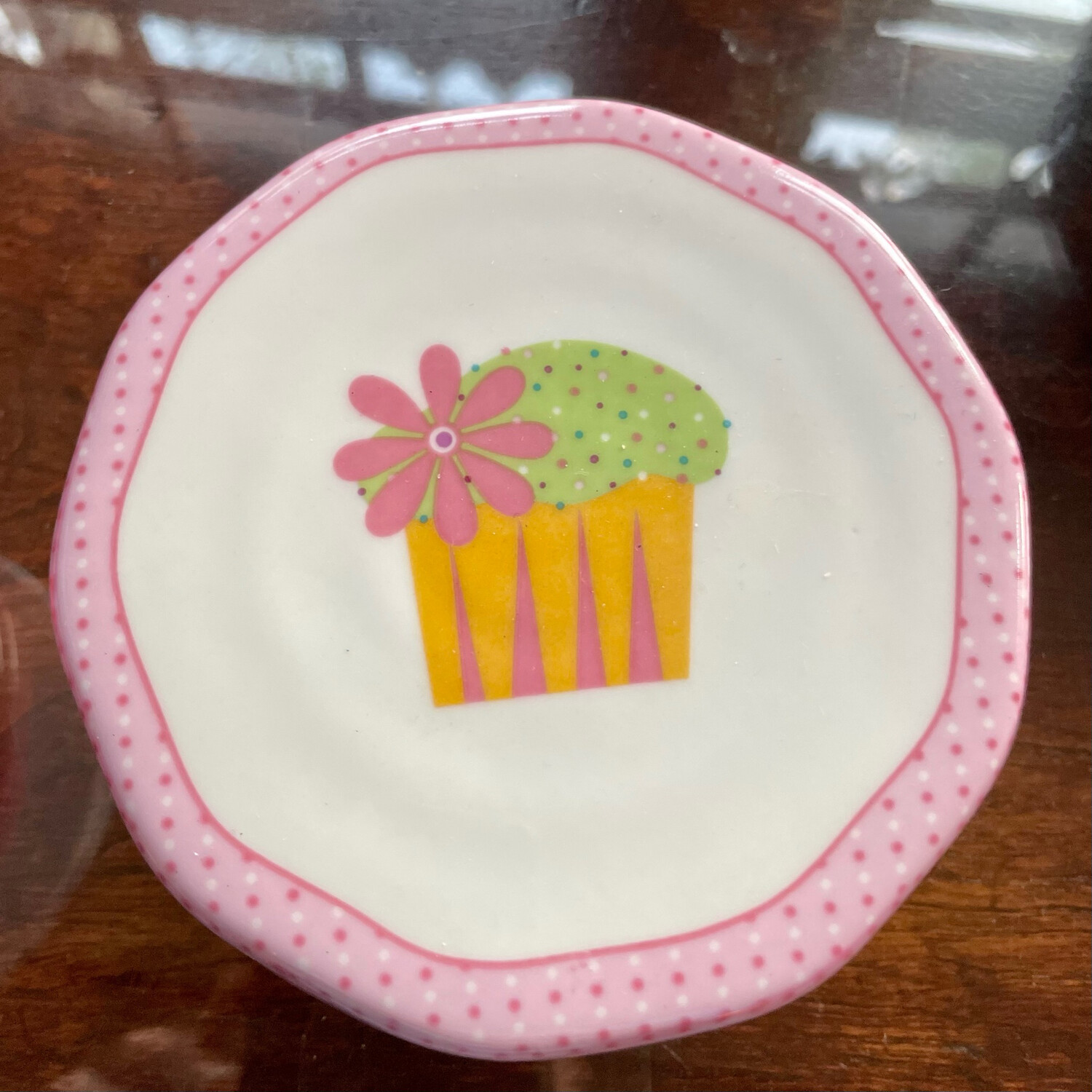 Gracie Sweet Cake Petite Dessert Servers, Color: Pink
