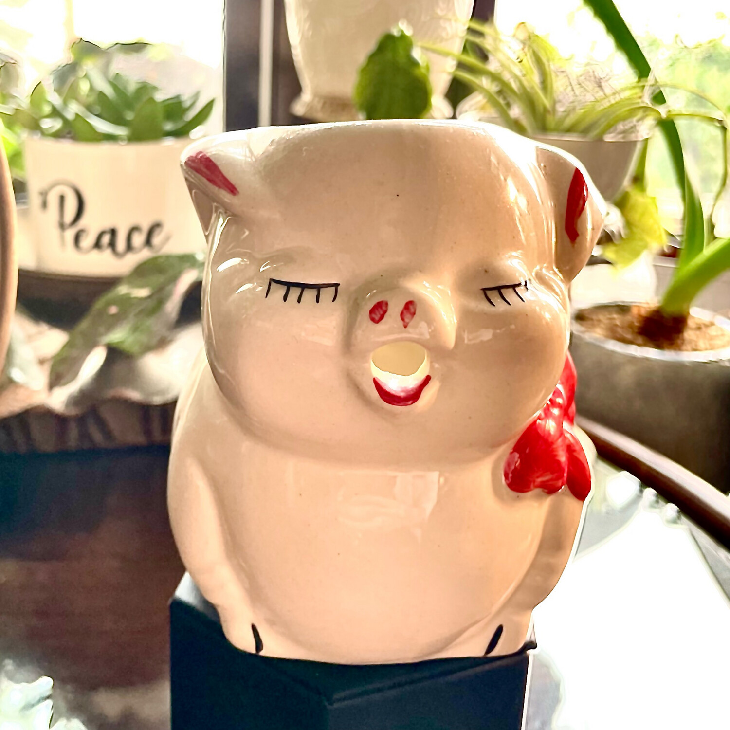 Shawnee Pottery Pig Pitcher Creamer