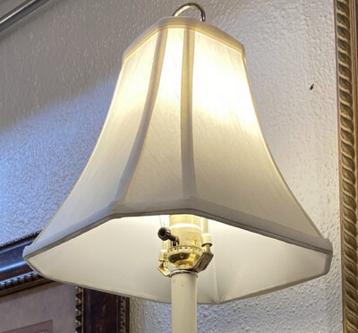 Square Cut Corner Bell Lamp Shade 10” x 8 3/4”