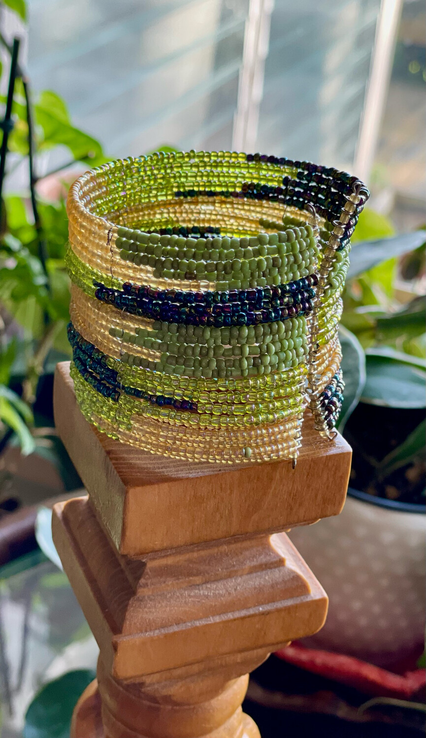 Wrap Multi Bead Bracelet Made in Indonesia