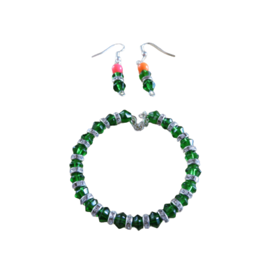 Bracelet and Earrings
