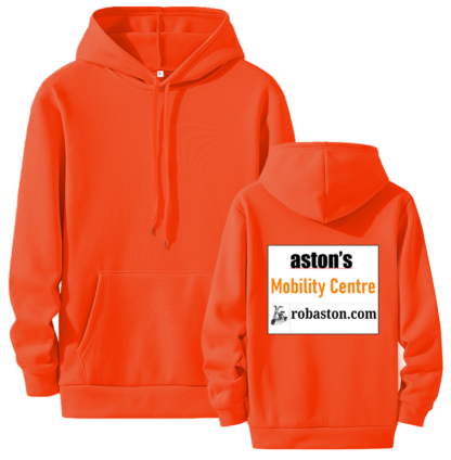 Polar fleece flouro hoodies SMLXL