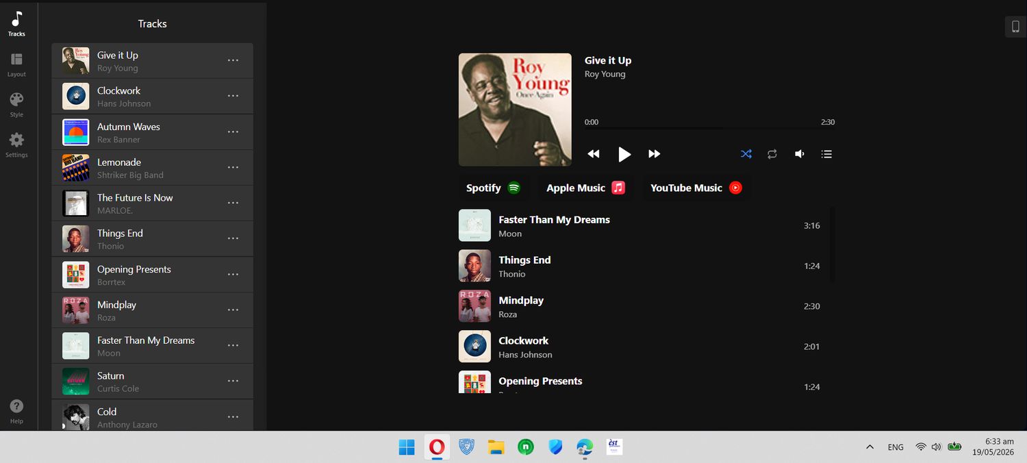 Widgets