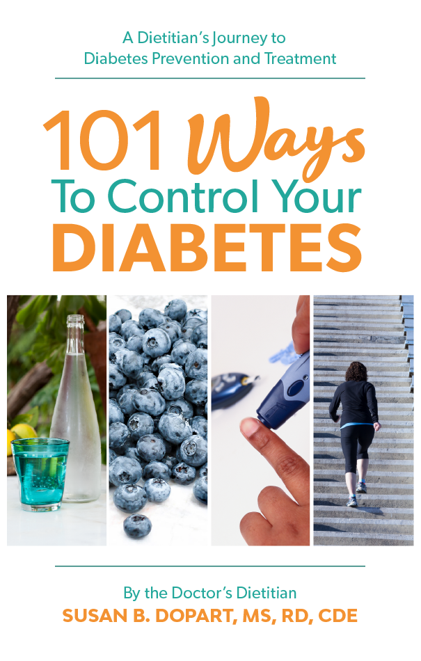 101 Ways To Control Your Diabetes By Susan B. Dopart, MS, RD, CDE [PDF, digital download]