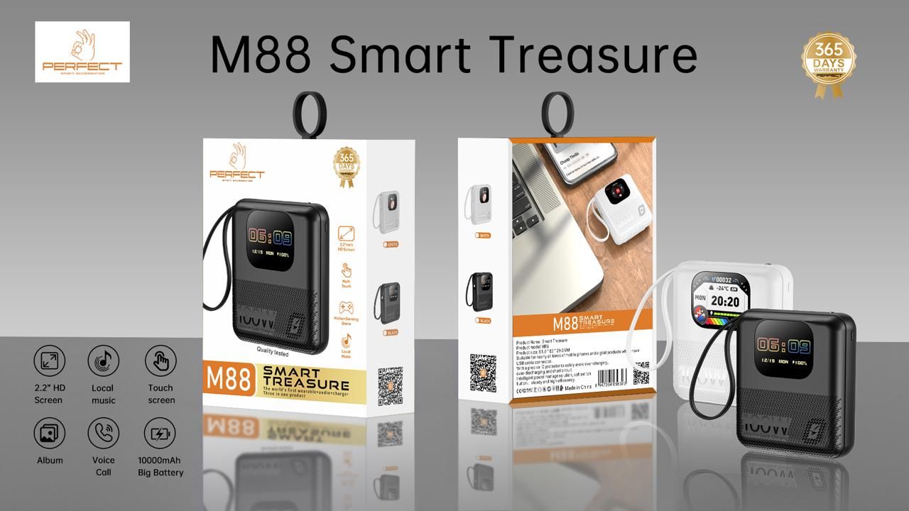 Power Bank Smart Treasure 100W, 10000mAh