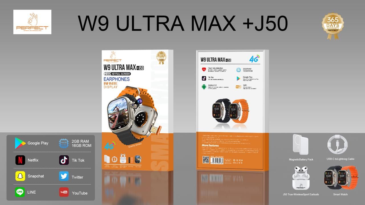 Smart Watch S9 ULTRA 4G SIM