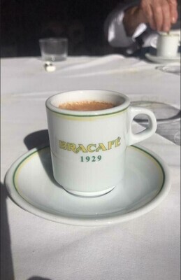 ​​Taza conmemorativa de café Bracafé Apilable