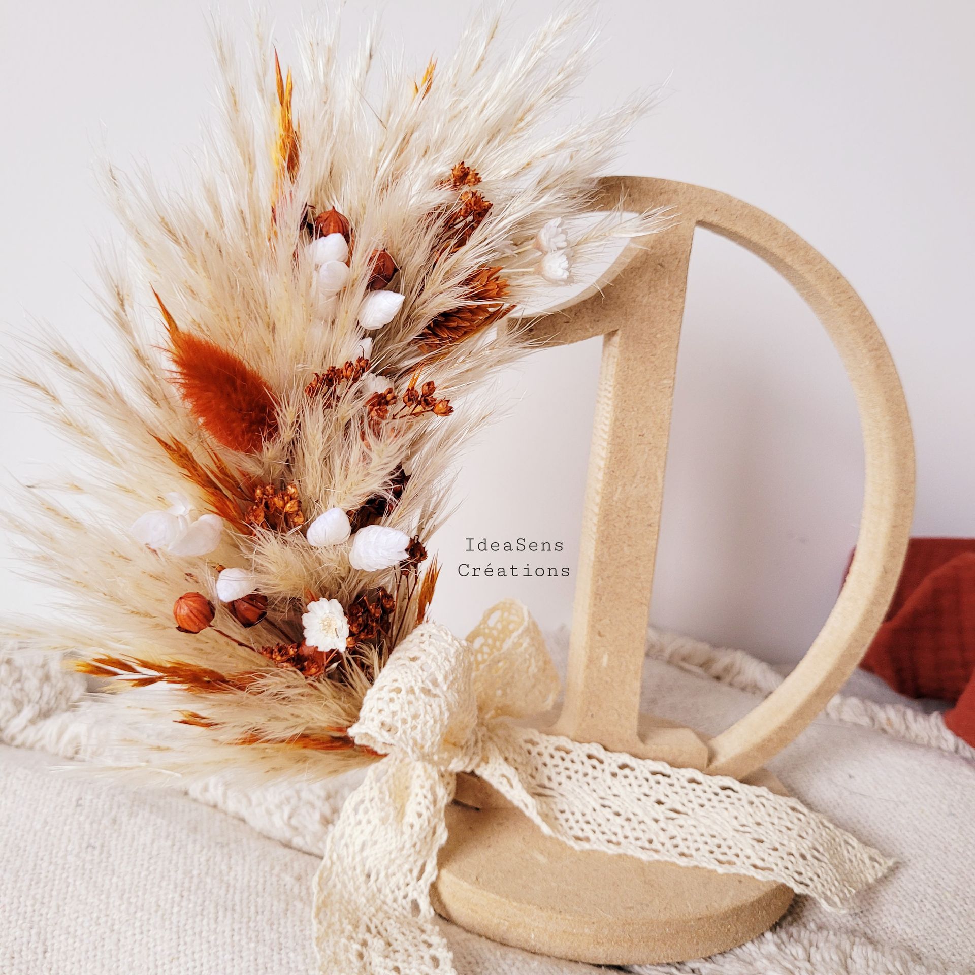 Le Numéro de table Terracotta Ivoire