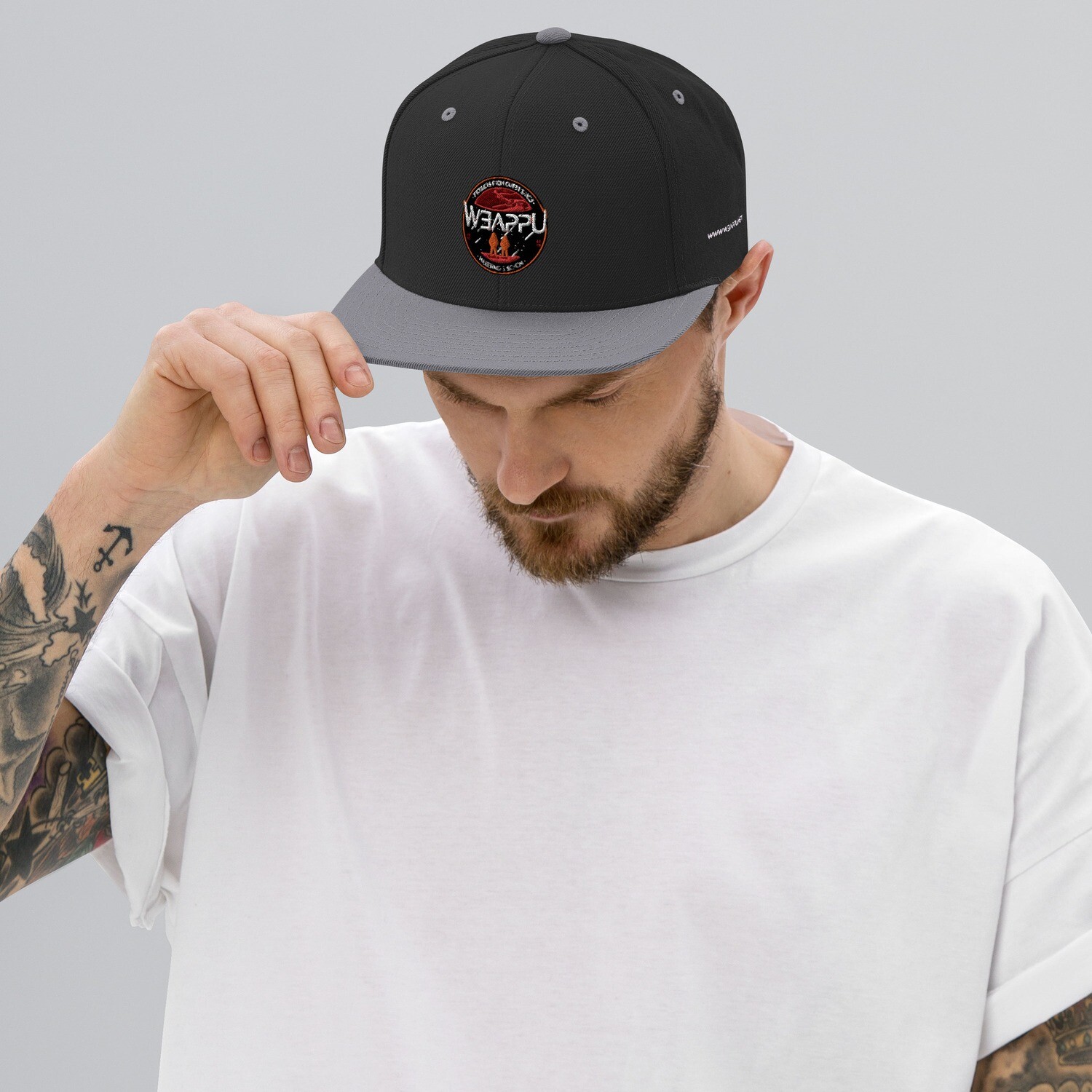 Snapback-Cap aus der WeAppU "SPACE" Kollektion