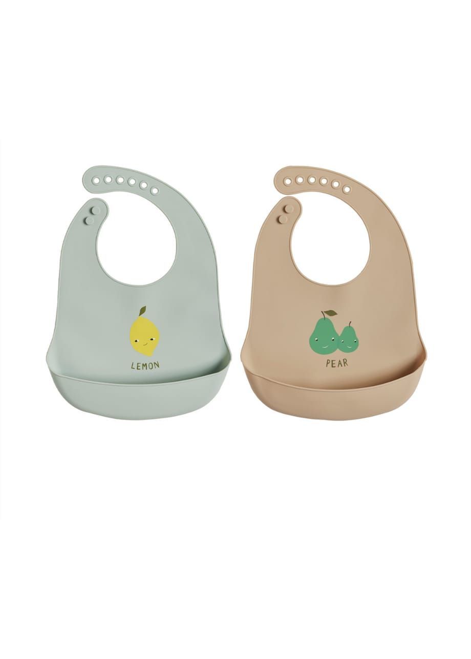 Lot bavoirs silicone ( marque designer )