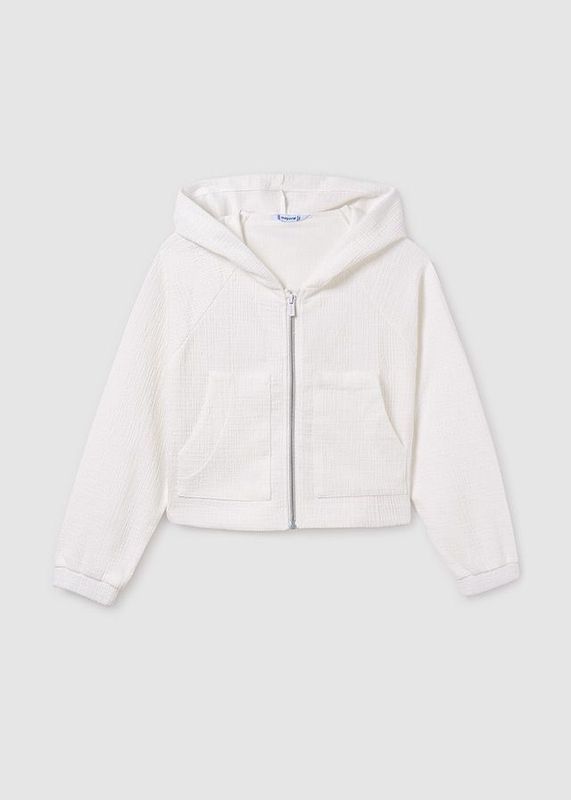 Sweatshirt zip structure