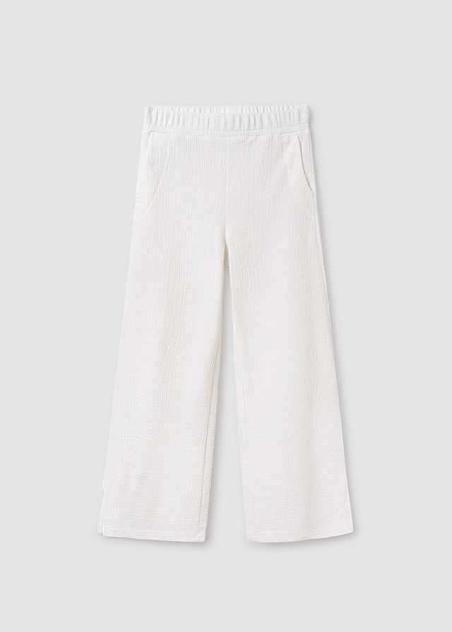 Pantalon large décontractée