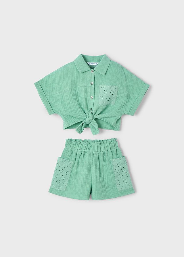Ensemble short et blouse
