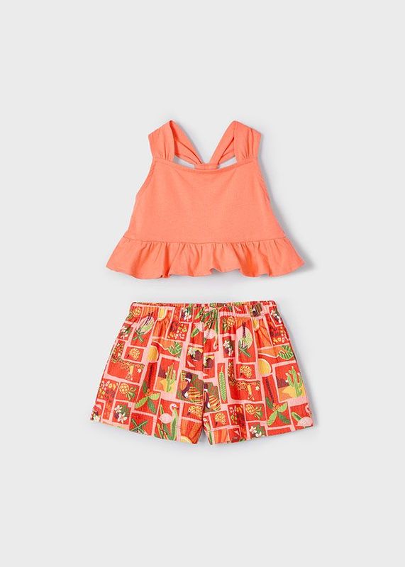 Ensemble short imprimé et t-shirt