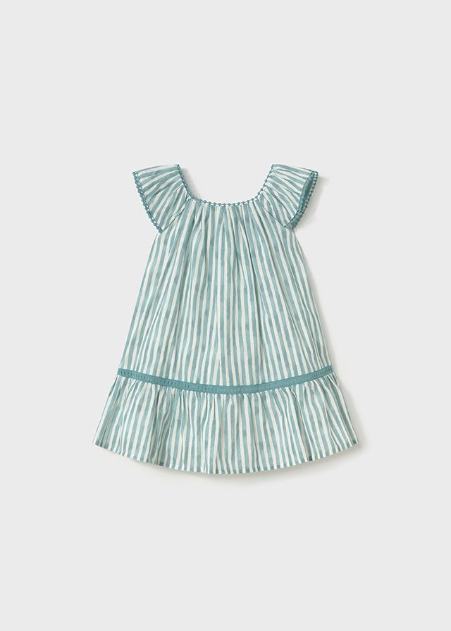 Robe imprimée avec bordures
