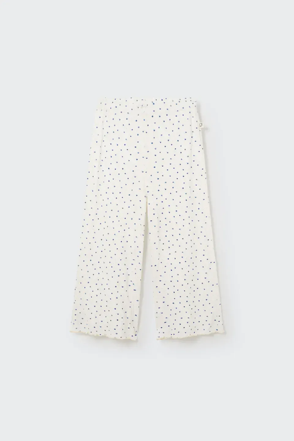 Pantalon en gaze fleuri