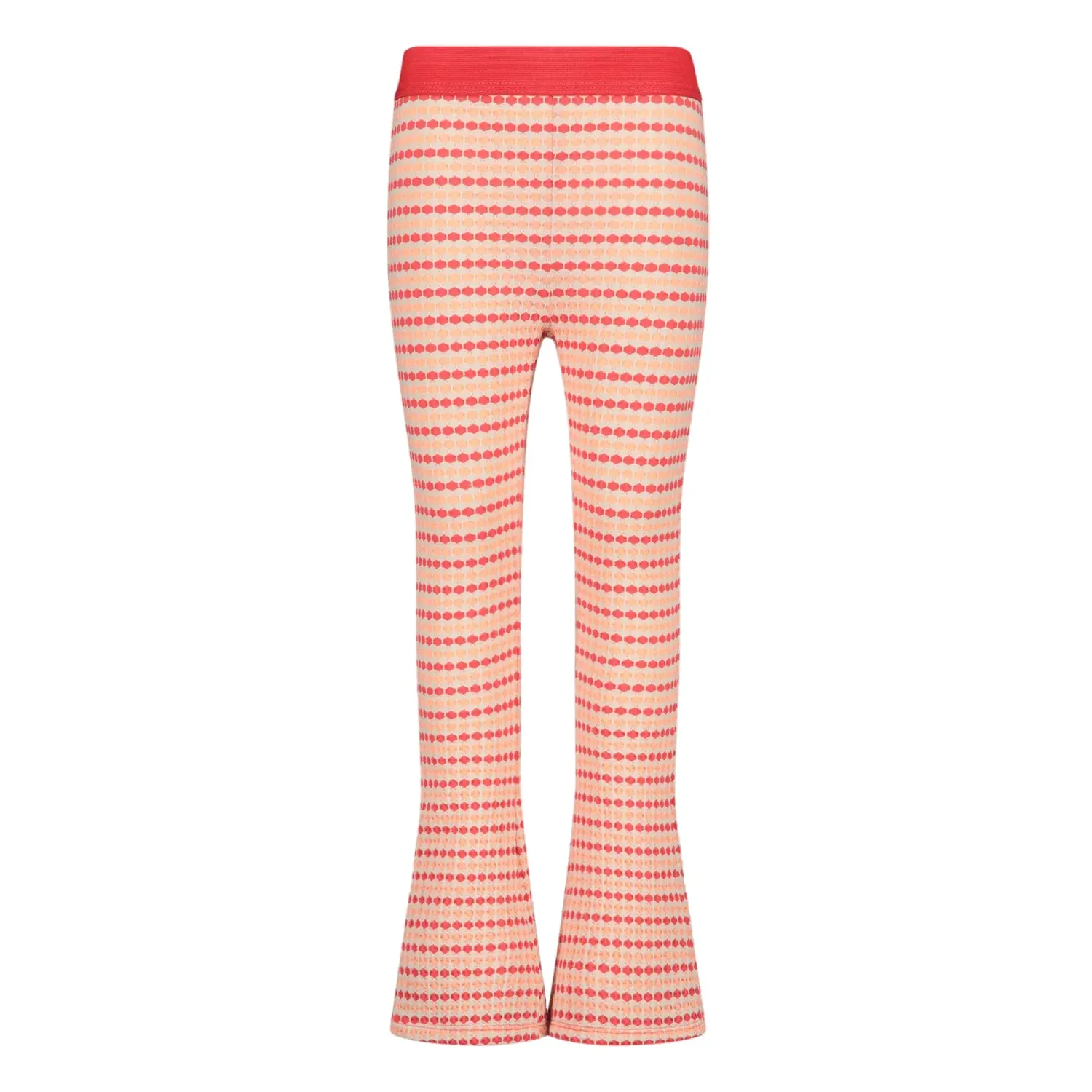 Pantalon évasé pois