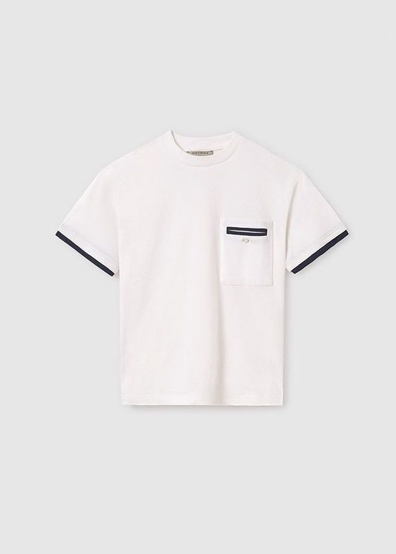 T-shirt contrasté