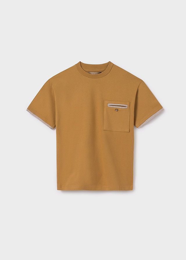 T-shirt contrasté