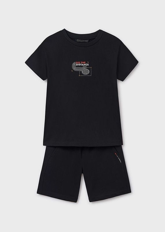 Ensemble bermuda et t-shirt imprimé