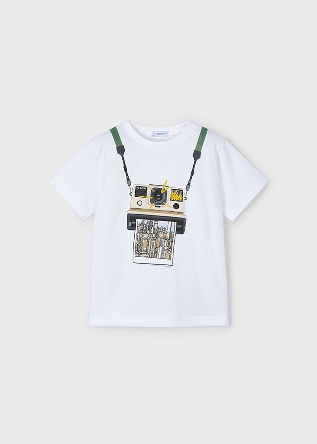 T-shirt appareil photo