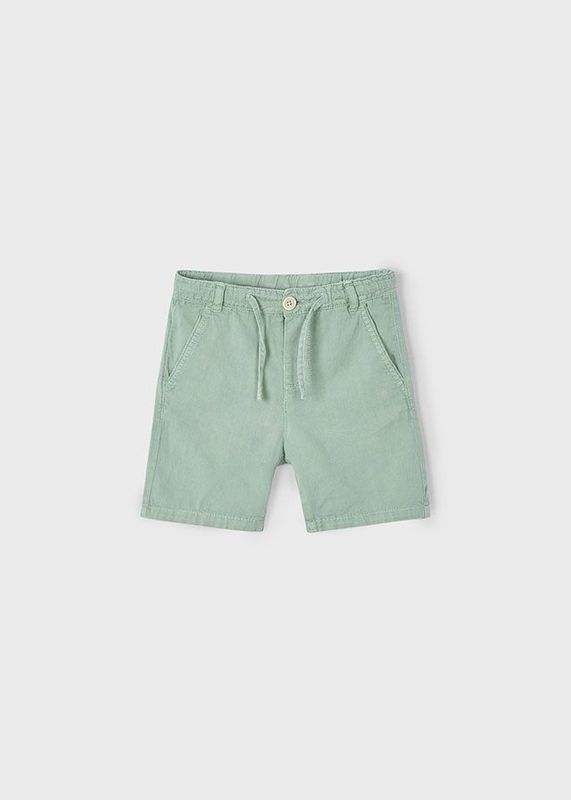 Bermuda avec lacets en lin
