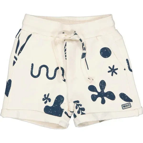 Short graphique bleu