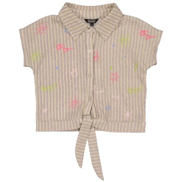 Chemise violette