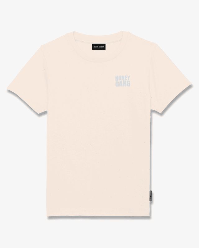 T-shirt honey blanc