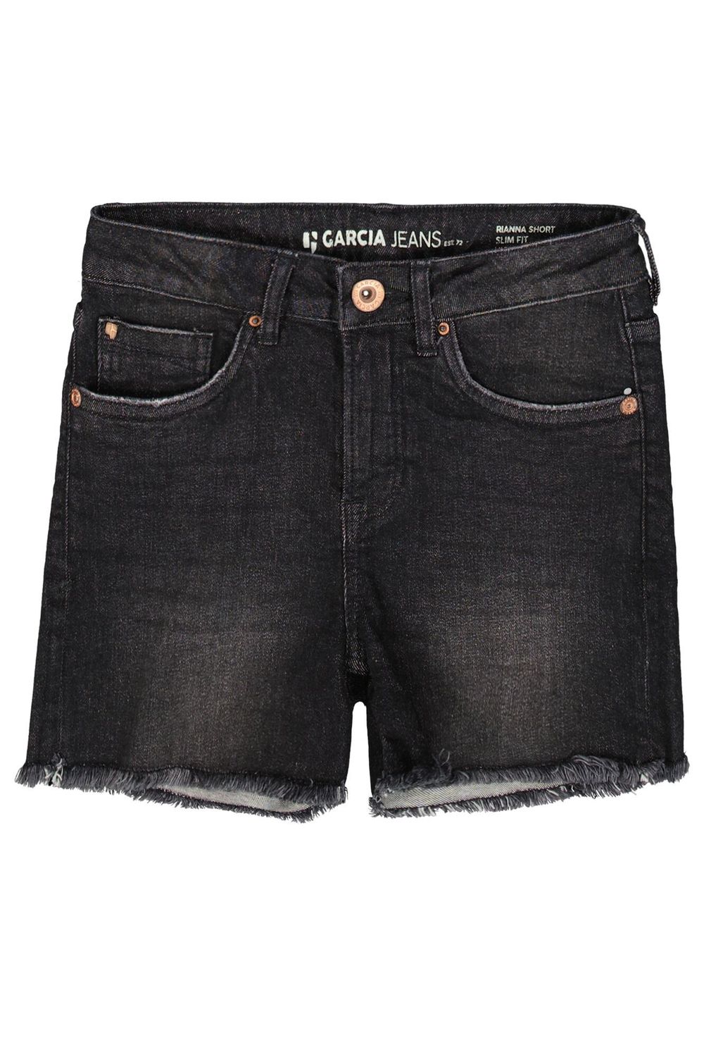 Short jean noir