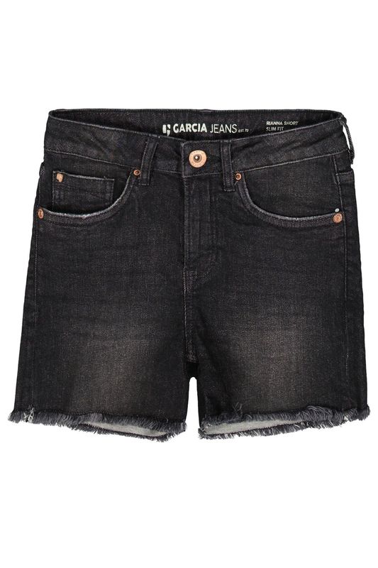 Short jean noir