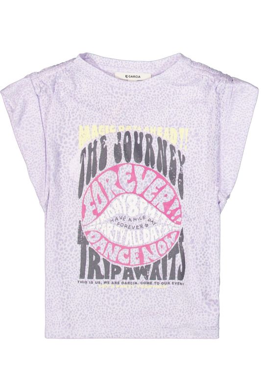 T-shirt lilas