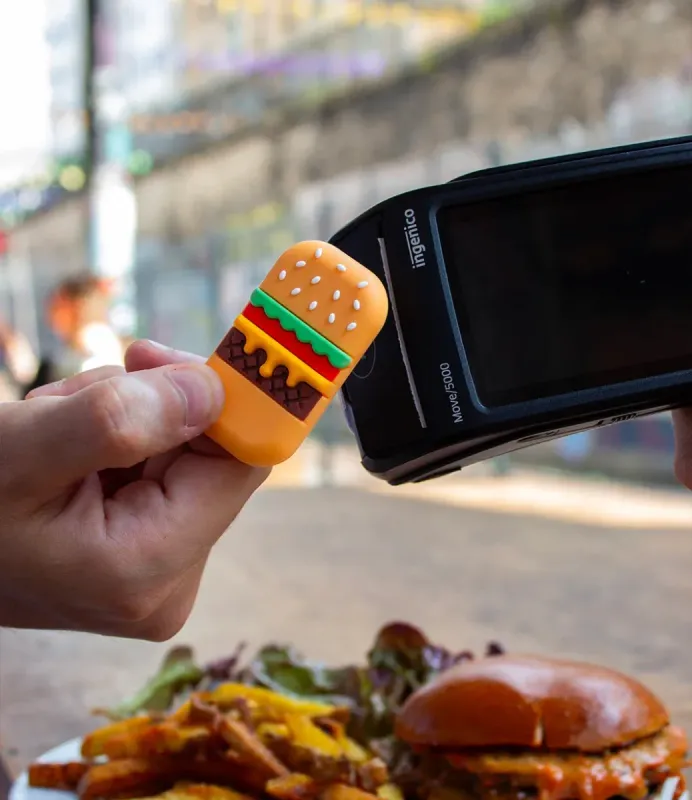 Money walkie burger