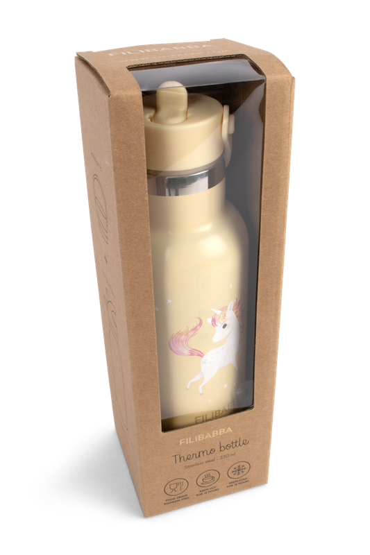 Bouteille d'eau en acier inoxydable - licorne Bouteille d'eau en acier inoxydable - licorne