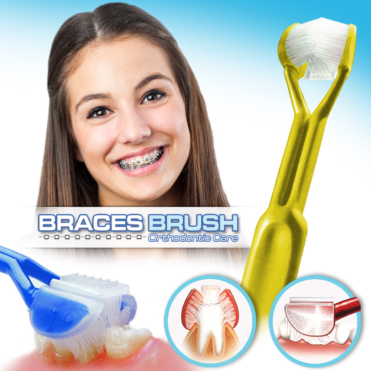 orthodontic toothbrush