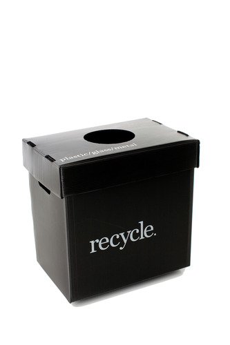 Small Black Recycle Box-Deposit or Sell