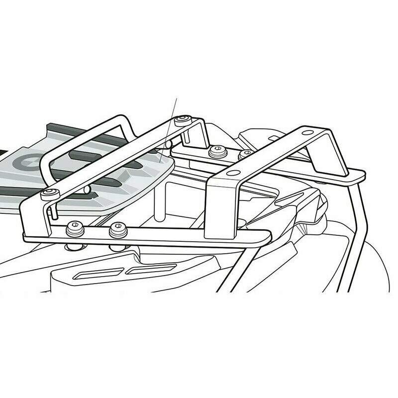 SHAD Topcaseträger / TopMaster BMW F 650 GS/ABS ( 00-08 ) 