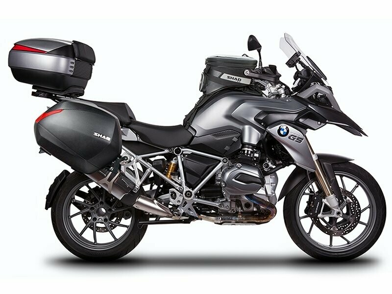 BMW R 1200/1250 GS/Adventure (13-22) SHAD SH36 Carbon Koffer System 2x36 Liter inkl. Kofferträger