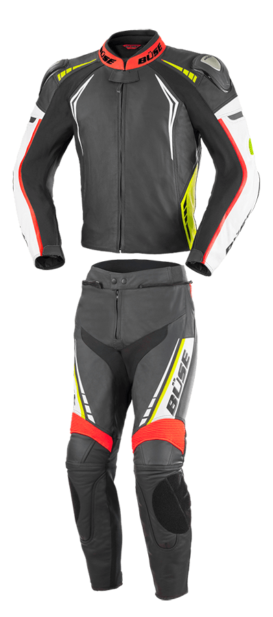 BÜSE Herren Motorradkombi Lederkombi SILVERSTONE PRO 2tlg.