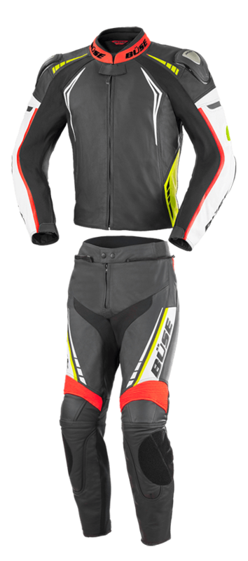 BÜSE Herren Motorradkombi Lederkombi SILVERSTONE PRO 2tlg. BÜSE Herren Motorradkombi Lederkombi SILVERSTONE PRO 2tlg.