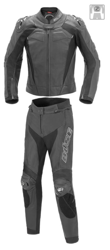 BÜSE Motorradkombi Lederkombi ASSEN 2tlg. Damen schwarz BÜSE Motorradkombi Lederkombi ASSEN 2tlg. Damen schwarz