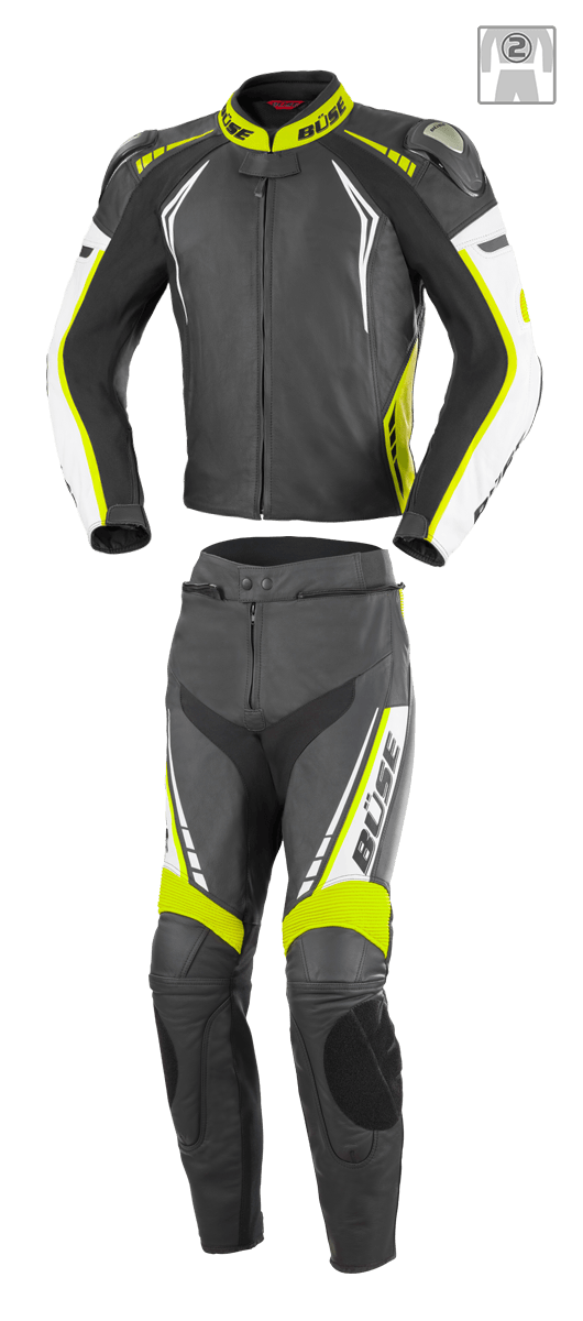 BÜSE Motorradkombi Lederkombi SILVERSTONE PRO 2tlg. Damen