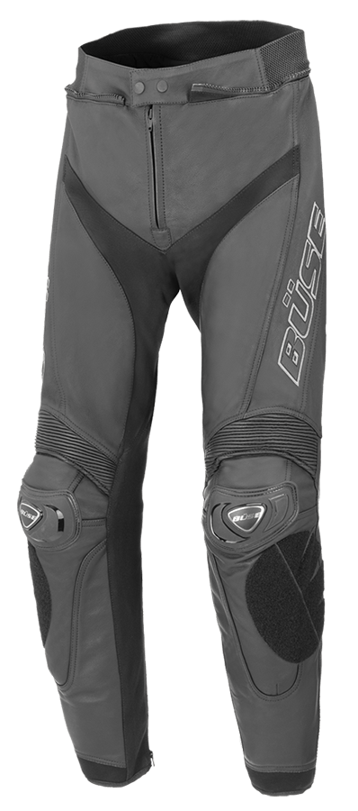 BÜSE Motorradhose Lederhose ASSEN schwarz