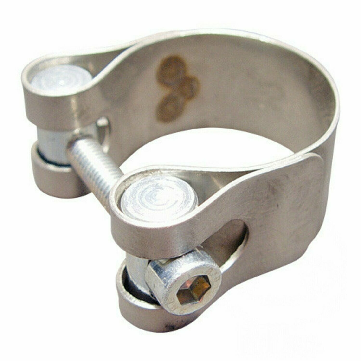 LeoVince Auspufschelle Edelstahl 63mm