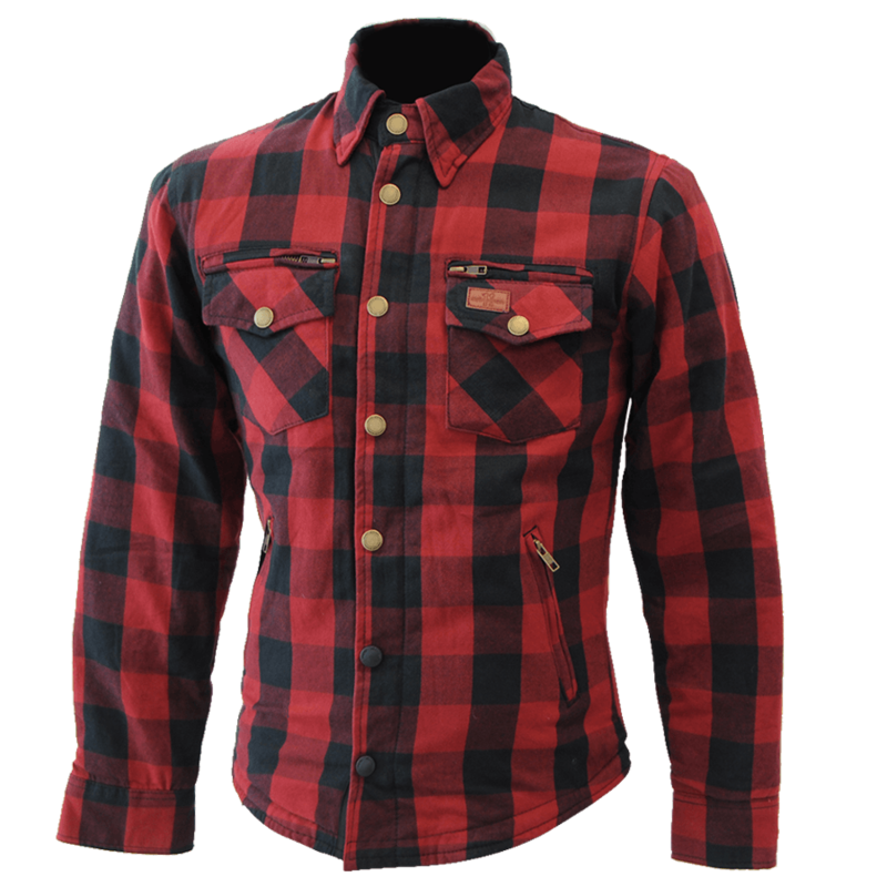 BÜSE Motorradjacke Textiljacke M11 Karo-Cotton Textilhemd Damen BÜSE Motorradjacke Textiljacke M11 Karo-Cotton Textilhemd Damen