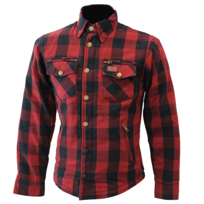 BÜSE Motorradjacke Textiljacke M11 Karo-Cotton Textilhemd Damen BÜSE Motorradjacke Textiljacke M11 Karo-Cotton Textilhemd Damen