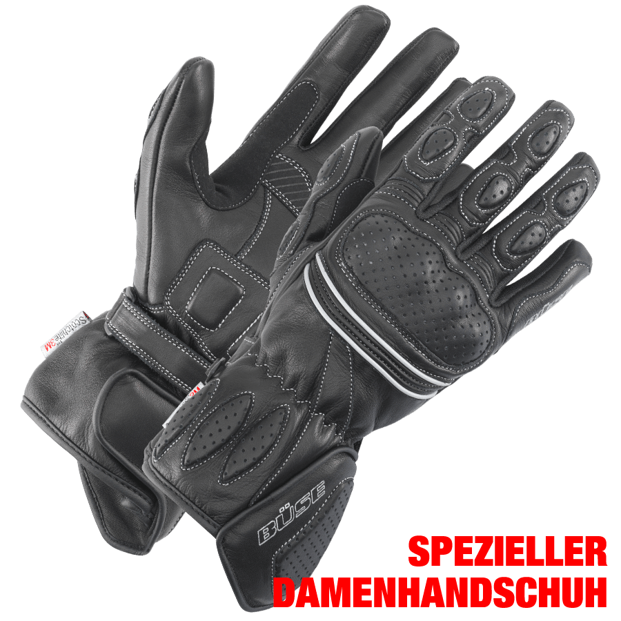 BÜSE Motorradhandschuhe Sporthandschuhe PIT LANE Damen