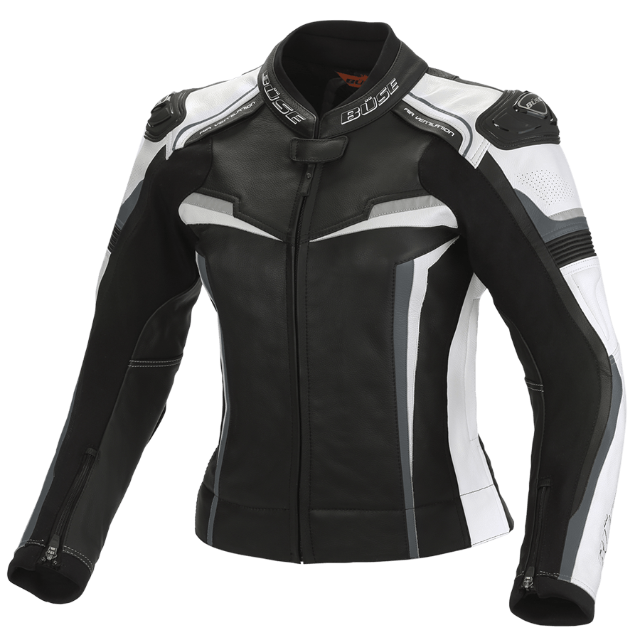 BÜSE Motorradjacke Lederjacke MILLE Damen