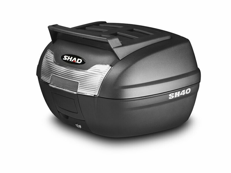 SHAD Topcase SH40 CARGO 40 Liter inkl. Gepäckablage  inkl. Trägerplatte